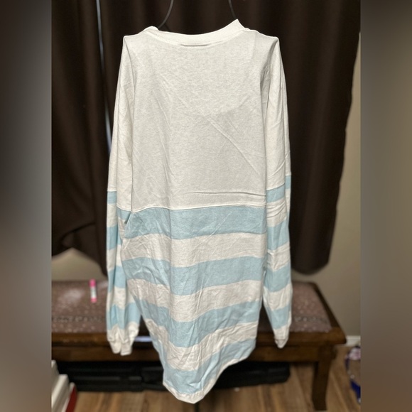 WHITE/BLUE CORE ESSENTIAL SPIRIT JERSEY - Picture 3 of 4